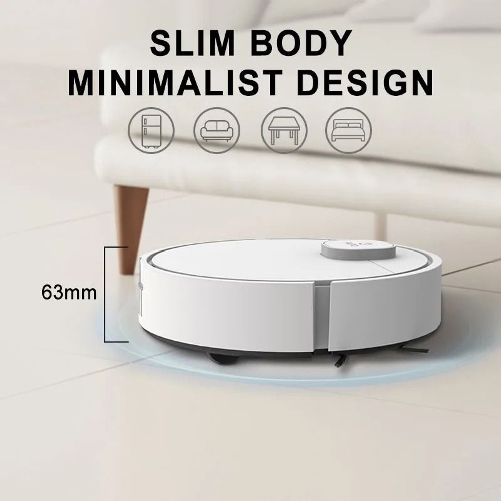 Automatic Robotic Vacuum Cleaner For Home Sweeping And Mopping 3