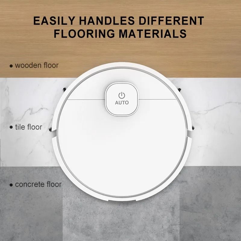 Automatic Robotic Vacuum Cleaner For Home Sweeping And Mopping 4