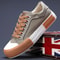 Mens Canvas Lace Up Sneakers Breathable Outdoor Casual Shoes 0