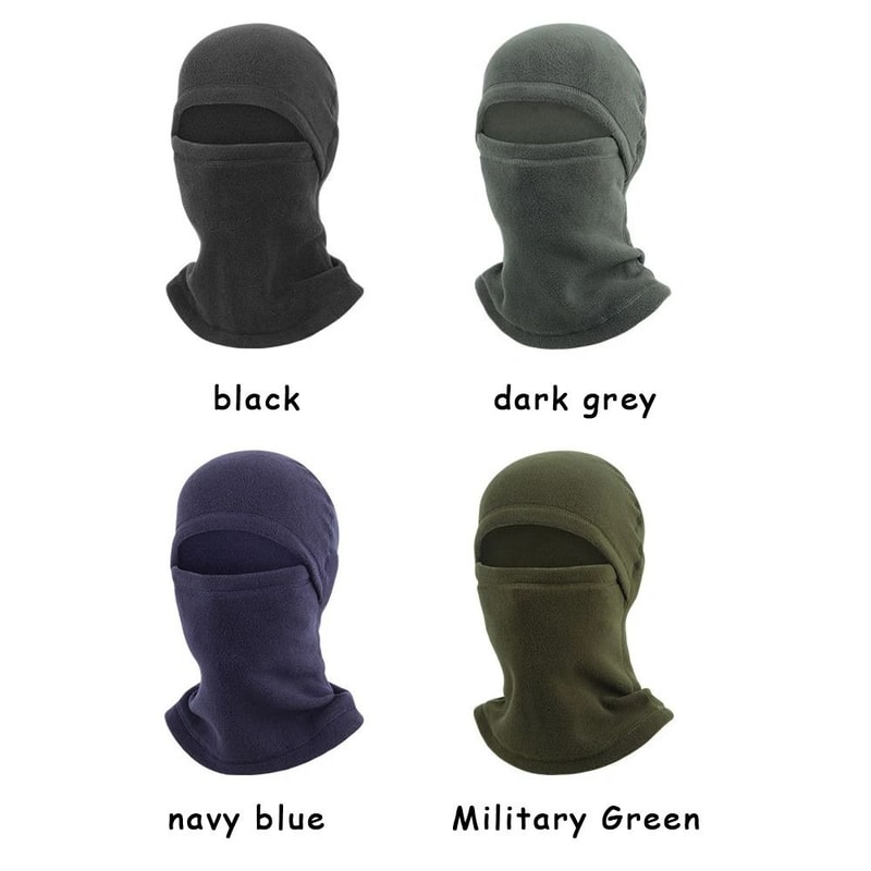 Winter Warm Outdoor Full Face Mask Balaclava Fleece Windproof Cover Hat 2