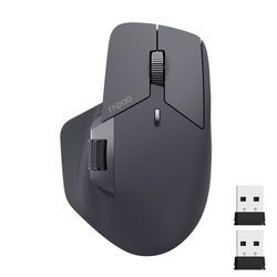 rechargeable multi device wireless mouse with 4000 dpi precision