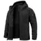 Mens Winter Tactical Fleece Jacket With Multiple Pockets And Hood 5
