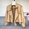 Womens Genuine Sheepskin Leather Jacket For Winter And Spring 10