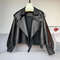 Womens Genuine Sheepskin Leather Jacket For Winter And Spring 1