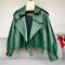 Womens Genuine Sheepskin Leather Jacket For Winter And Spring 5