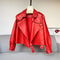 Womens Genuine Sheepskin Leather Jacket For Winter And Spring 6