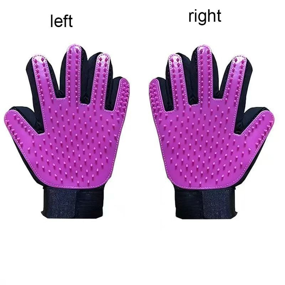 Pet Grooming Glove For Easy Hair Removal And Massage 9