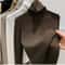 Womens Slim Fit Turtleneck Knitted Sweater For Autumn And Winter 8