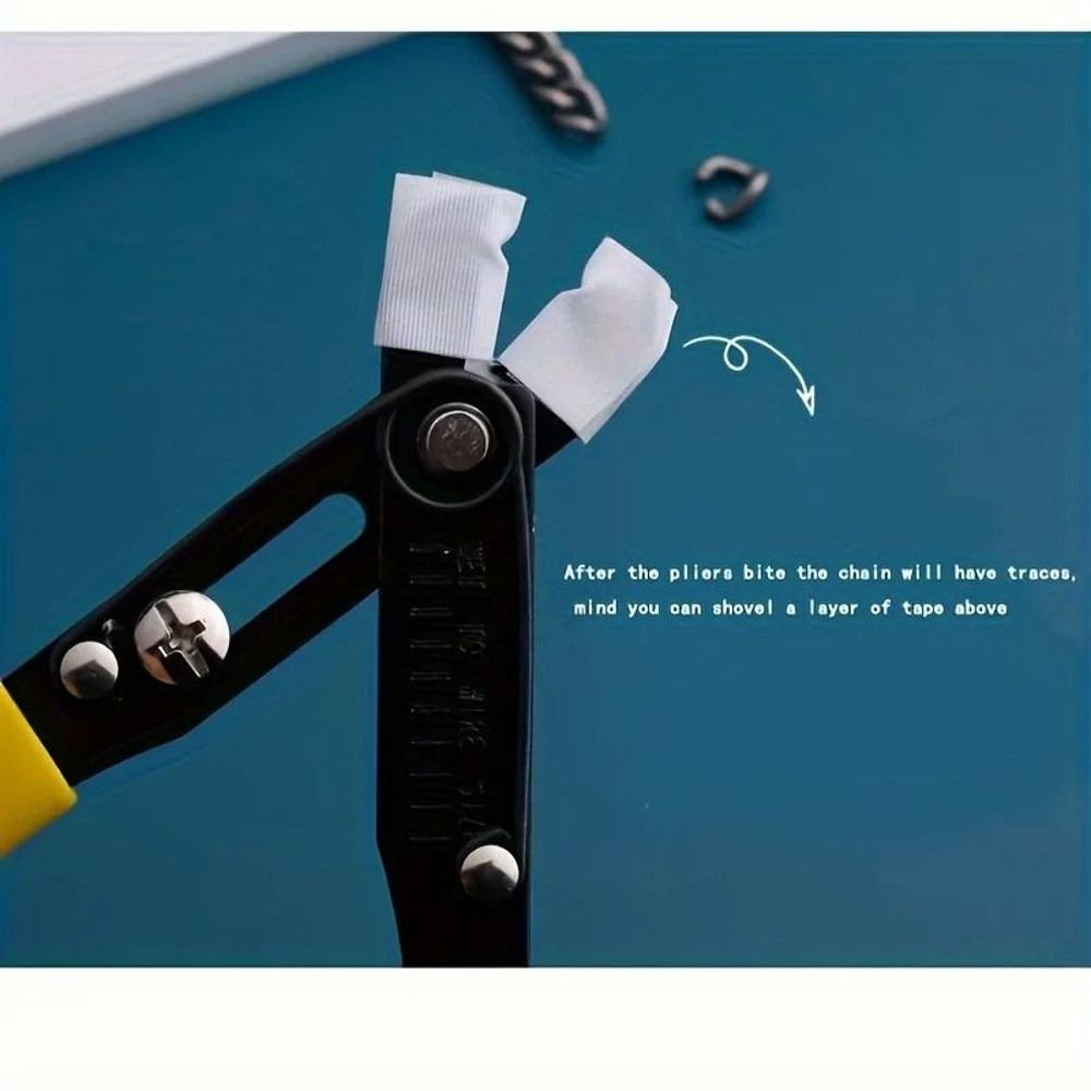 Adjustable Chain Clamp Pliers For Jewelry Crafting And Repair 4