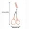 Eyebrow Trimming Scissors With Built In Comb Stainless Steel Precision Grooming Tool 4