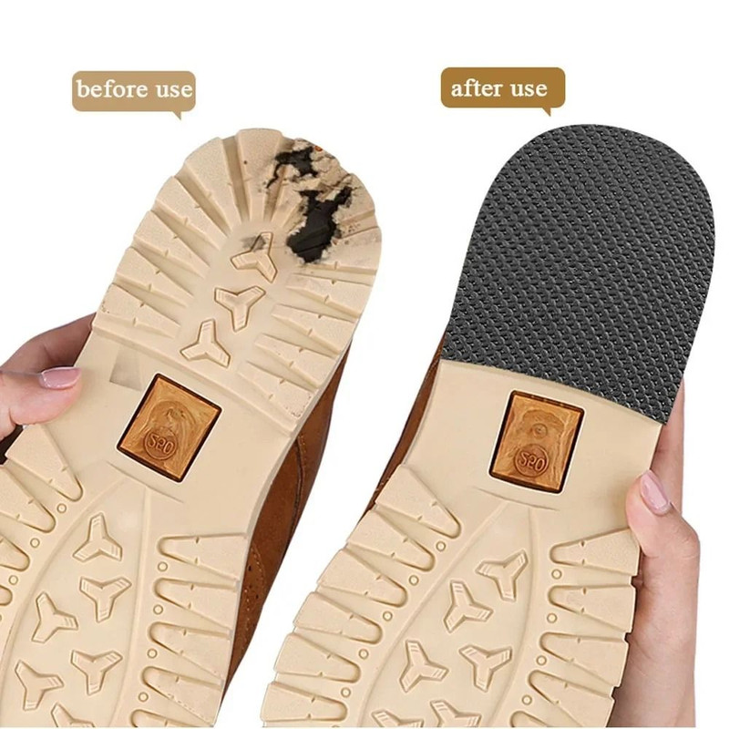 No Adhesive Anti Slip Sole Stickers Mute Cushion Insoles Repair Outsole Pads Shoe Accessories 4