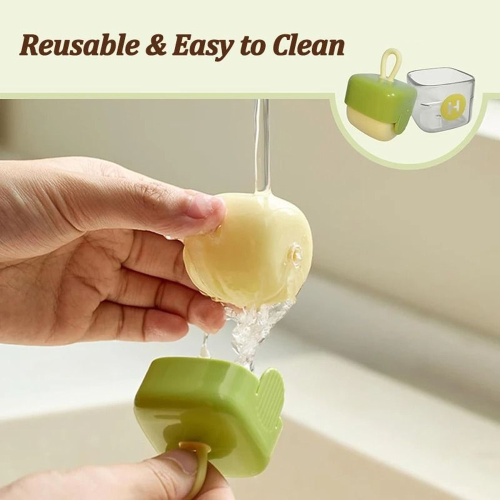 Reusable Washable Lint Remover Clothes Hair Sticky Roller Portable Pet Hair Dust Brush 2