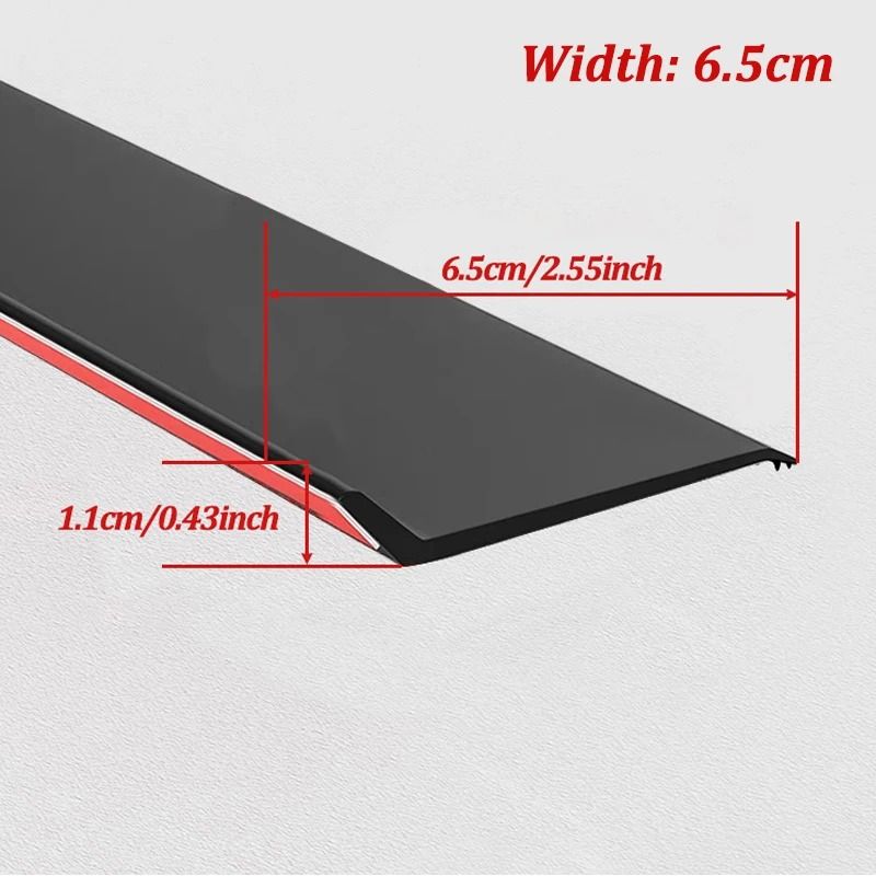 Home Window Water Blocking Bar Sliding Window Rain Weatherstrip Balcony Insulation Windproof Sealin 8