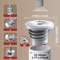 Silicone Bathroom Sewer Seal Ring Kitchen Sink Sewer Pipe Plug Washing Machine Anti Odor Leakage Fl 11