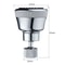 360 Degree Rotating Kitchen Faucet Aerator Four Modes Anti Splash Tap Nozzle Sink Washbasin Adapter 5