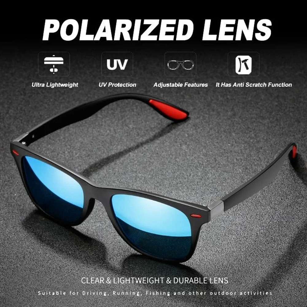 Night Vision Glasses PC Frame Polarized Sunglasses For Men Outdoor Sport And Driving 2