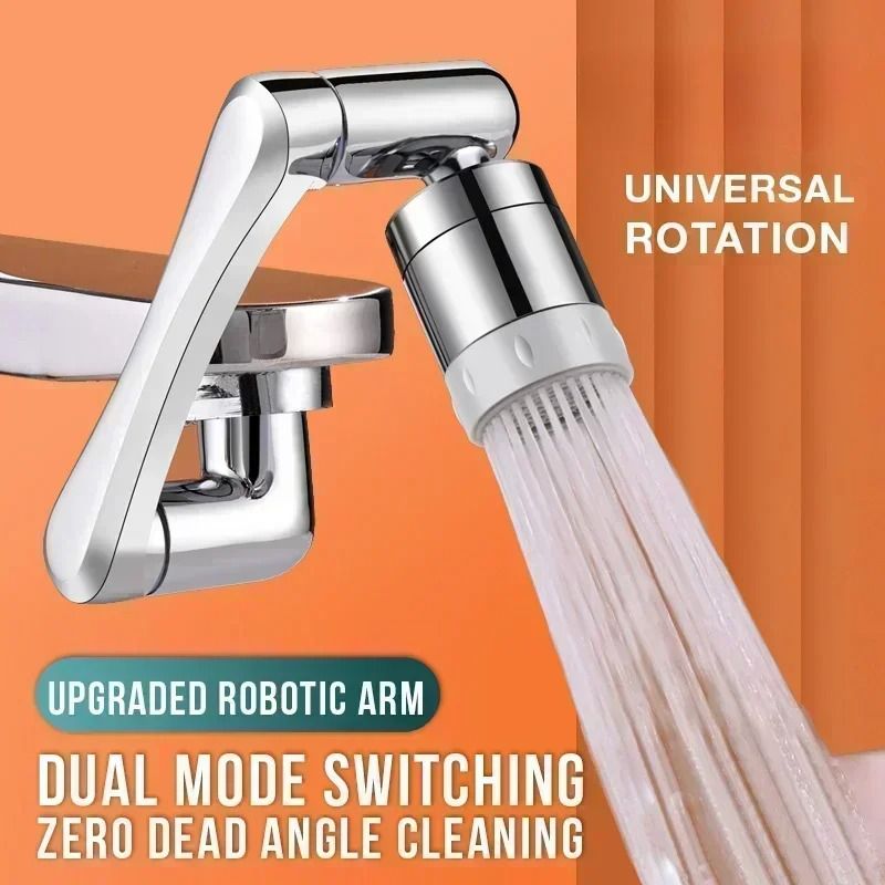 Universal 1080 Degree Rotation Faucet Aerator Mixer Extender Sprayer Head 1