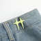 Adjustable Waist Buckle Clips Retractable Pin Clips For Jeans Pants Skirts Waist Tightener 18