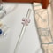 Cute Butterfly Heat Resistant Glass Straw Reusable Drinking Straw 8