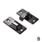 Door Lock Guardian Latch Bolt 90 Degree Steel Toggle Latch For Sliding Door Wine Cabinet Closet 7