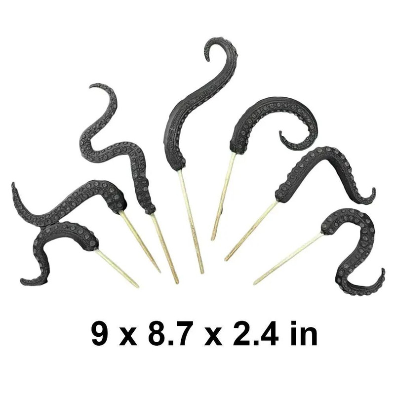 Sea Tentacle Seven Piece Resin Plant Pot Decoration Set 5