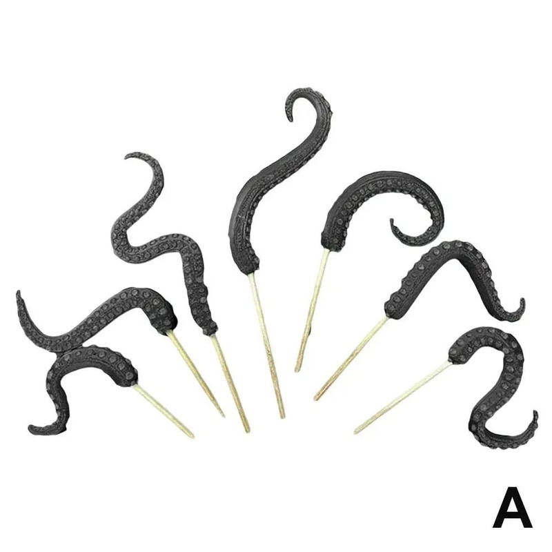 Sea Tentacle Seven Piece Resin Plant Pot Decoration Set 6