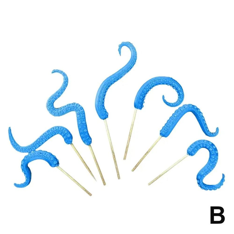 Sea Tentacle Seven Piece Resin Plant Pot Decoration Set 8