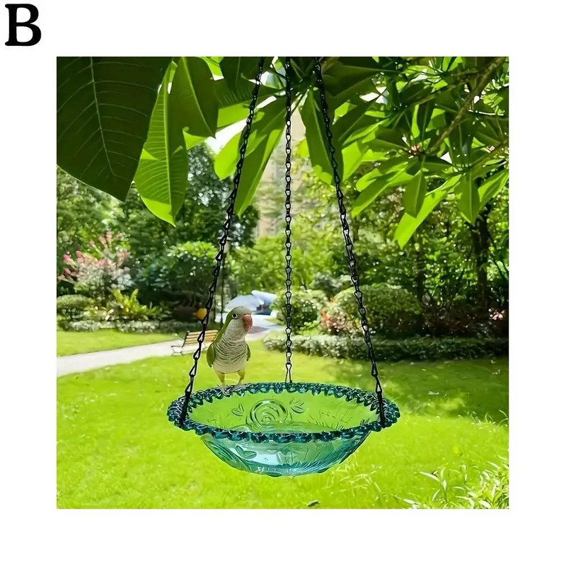 Hanging Outdoor Bird Feeder For Garden And Courtyard Decoration 8