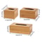 Bamboo Wood Tissue Storage Box For Home And Office 4