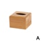 Bamboo Wood Tissue Storage Box For Home And Office 7