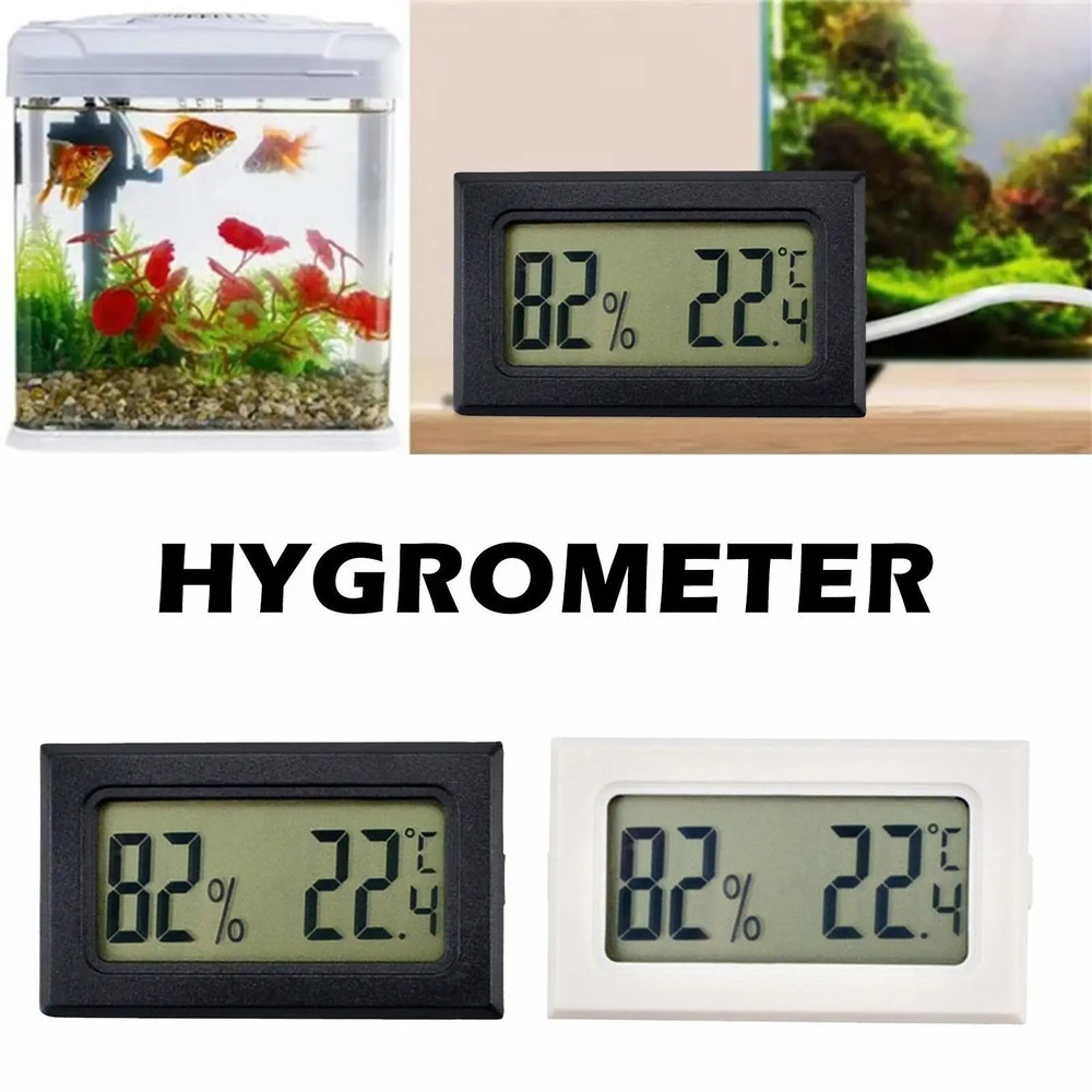 Mini LCD Digital Thermometer And Hygrometer For Indoor Use 0