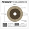 Ultra Thin Diamond Cutting Disc For Glass Ceramic And Marble 14