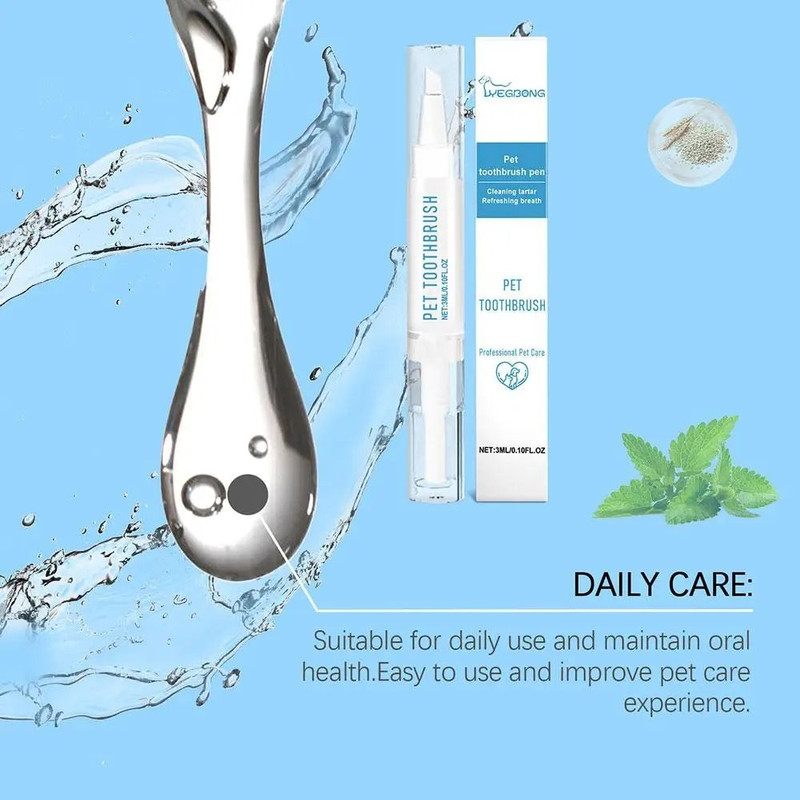 Soft Silicone Finger Toothbrush For Dogs And Cats 3