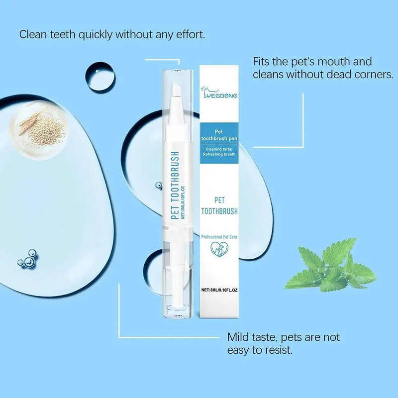 Soft Silicone Finger Toothbrush For Dogs And Cats 5