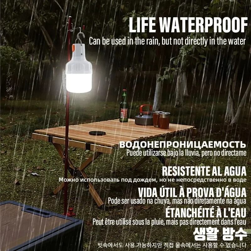 Portable USB Rechargeable LED Camping Lantern For Outdoor Use 1