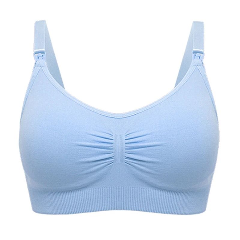 High Quality Plus Size Nursing Bra For Women Seamless Breathable Maternity Support 9