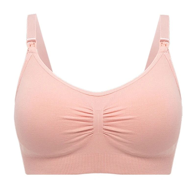 High Quality Plus Size Nursing Bra For Women Seamless Breathable Maternity Support 14