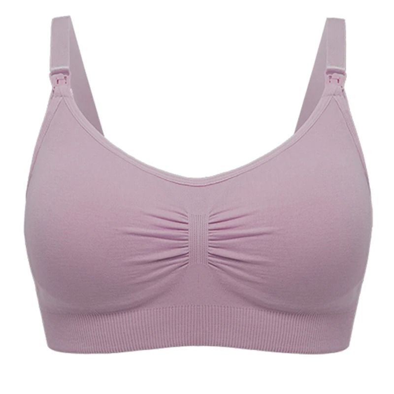 High Quality Plus Size Nursing Bra For Women Seamless Breathable Maternity Support 15
