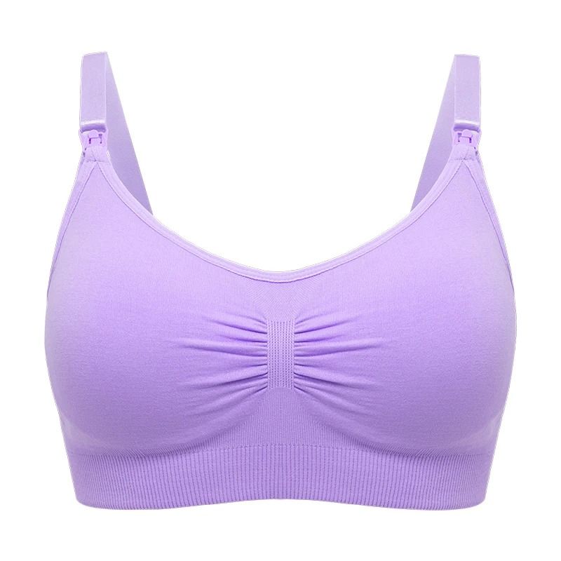 High Quality Plus Size Nursing Bra For Women Seamless Breathable Maternity Support 16