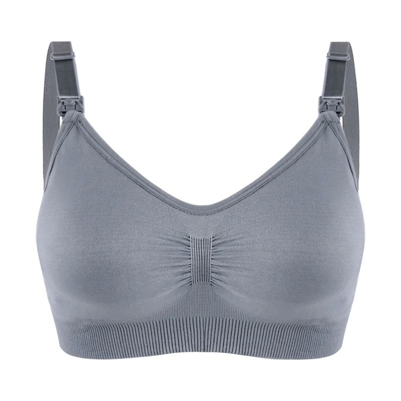 High Quality Plus Size Nursing Bra For Women Seamless Breathable Maternity Support 6