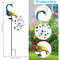 Solar Peacock Garden Light Decorative Outdoor Lamp For Yard And Lawn 1