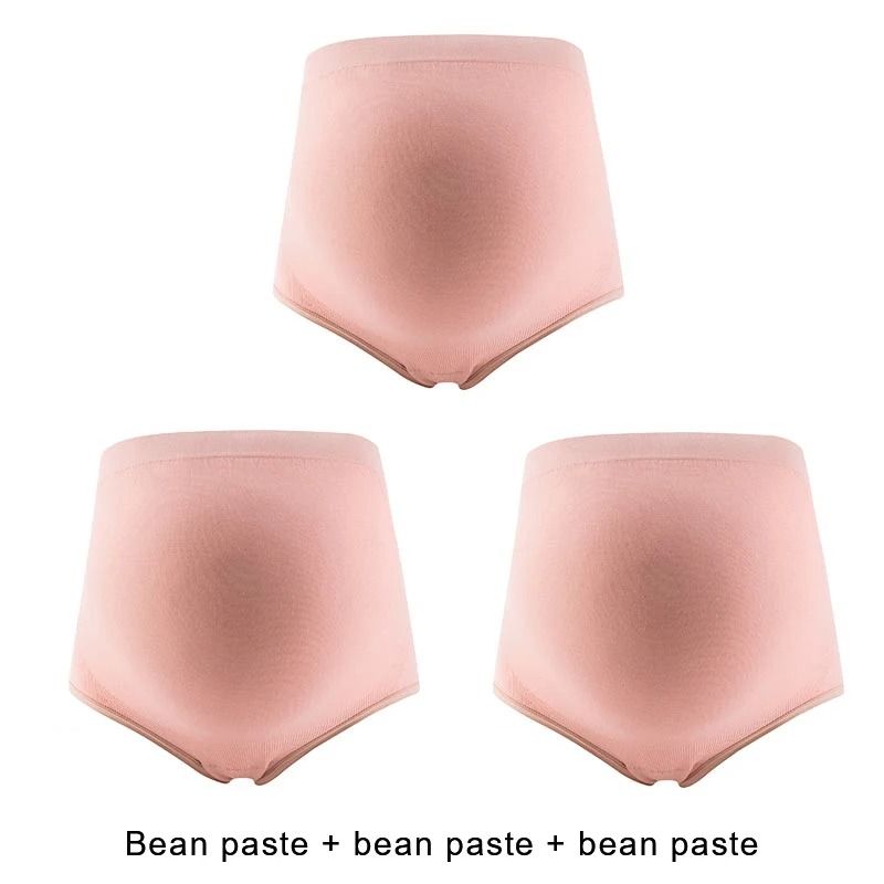 Maternity Panties High Waist Full Belly Support Comfortable Breathable Pregnancy Underwear 3Pack 13