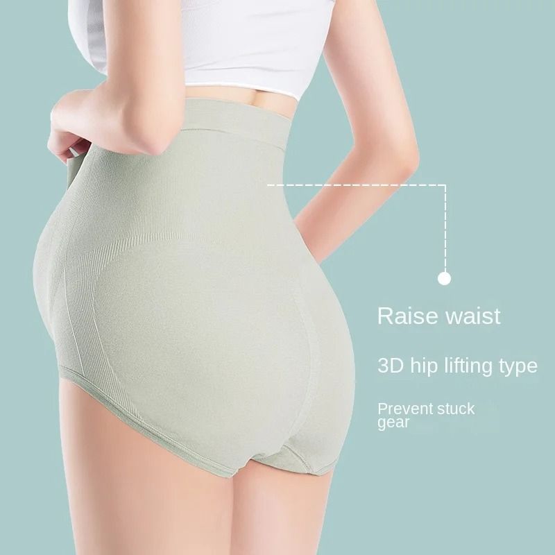 Maternity Panties High Waist Full Belly Support Comfortable Breathable Pregnancy Underwear 3Pack 2