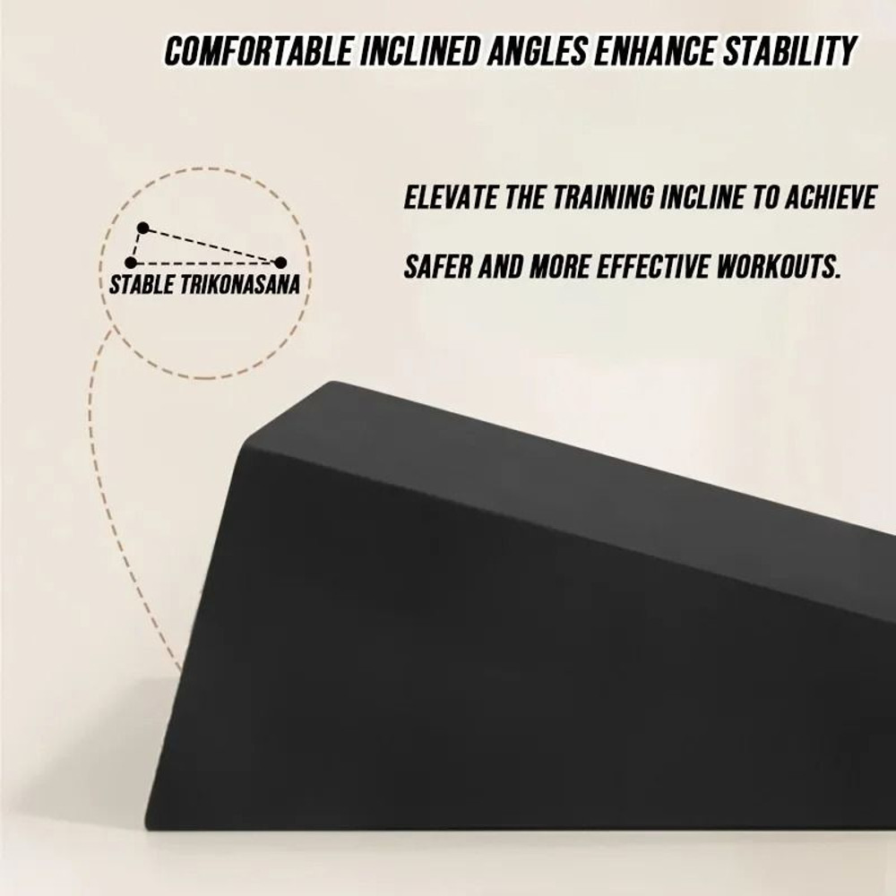 Adjustable Squat Wedge And Calf Stretching Slant Board Set 1