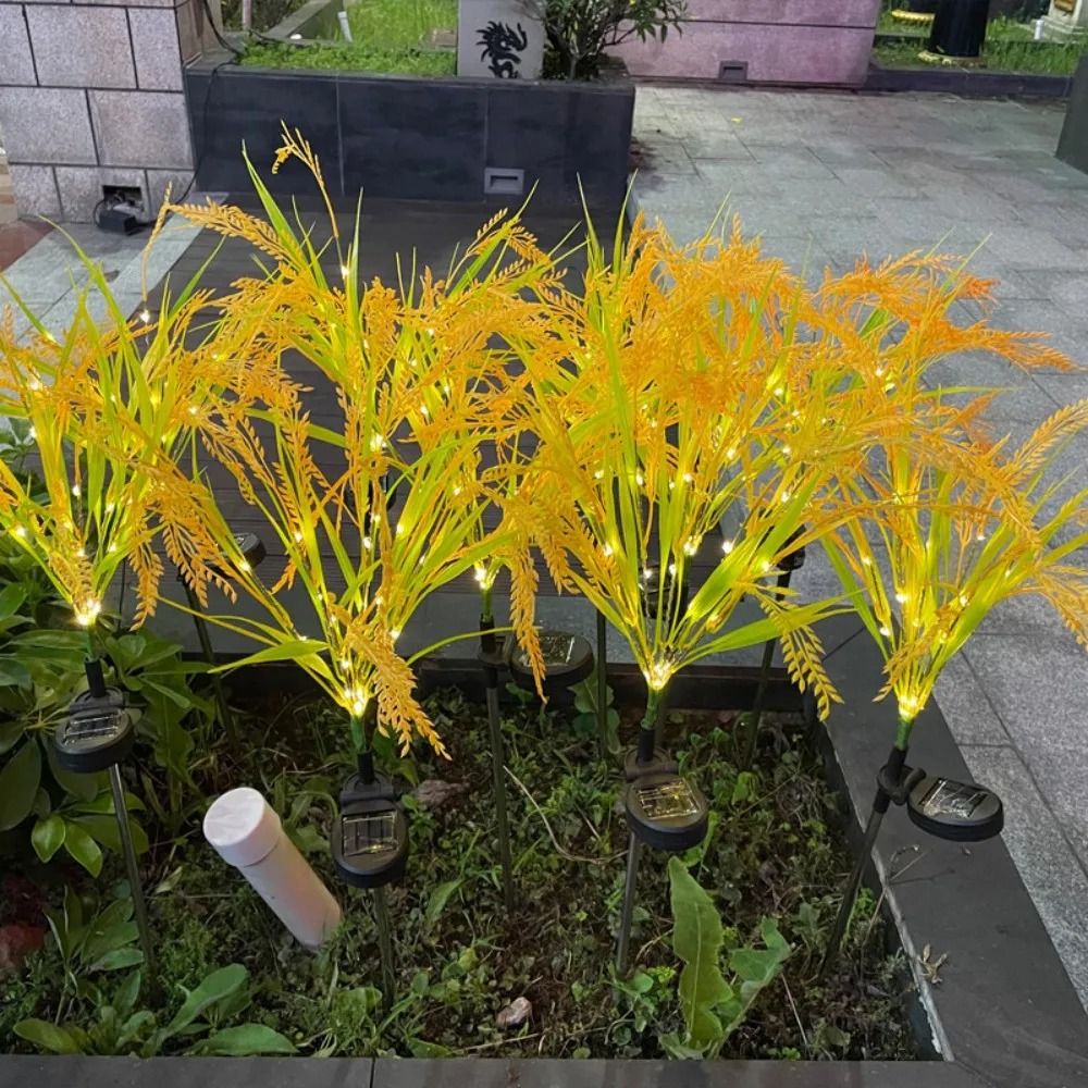 Solar Wheat Ear Light For Garden And Outdoor Decor 4