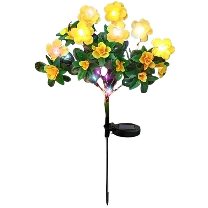 Solar Flower Garden Lamp For Outdoor Yard Lighting 8