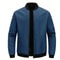 Mens Casual Baseball Collar Lightweight Jacket 9
