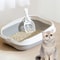 Semi Enclosed Cat Litter Box SplashProof Large Size 5