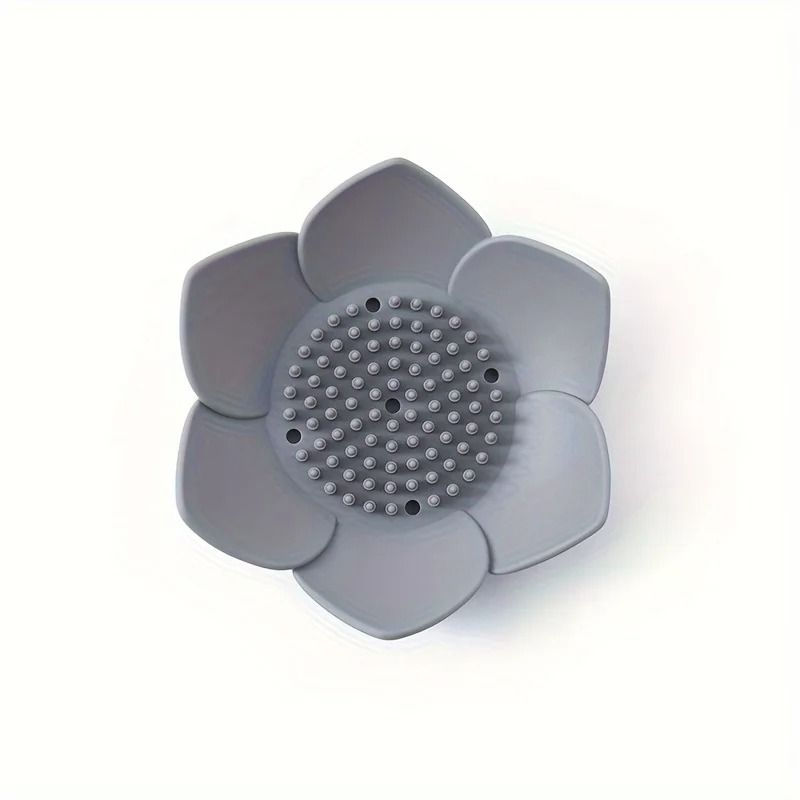 Lotus Design Silicone Soap Box For Bathroom 10