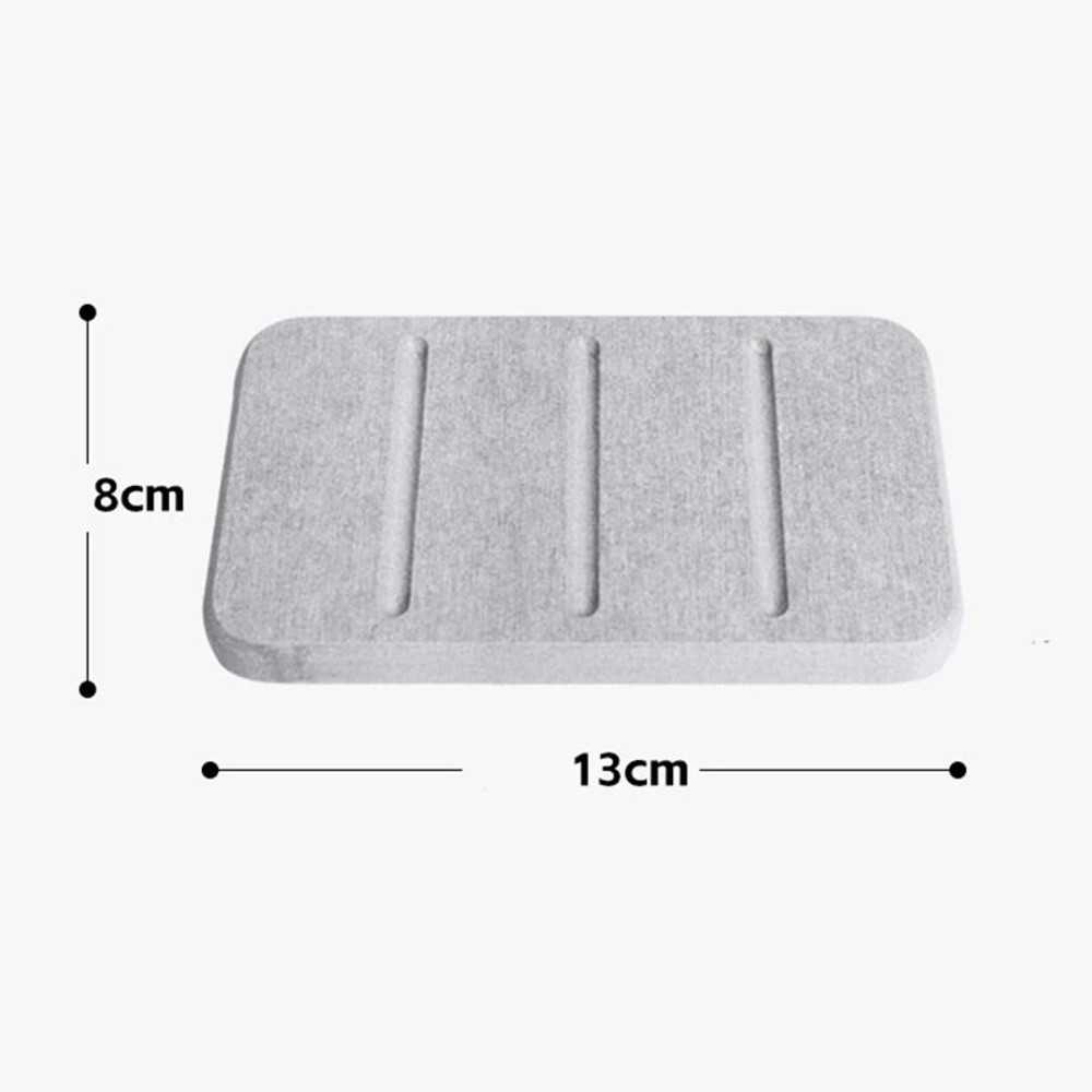Diatom Mud Soap Dish Quick Dry Absorbent Pad 5